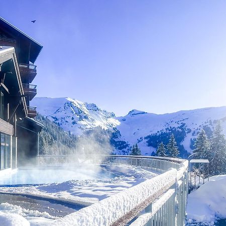 Large one-bedroom apartment, wheelchair adapted, Les Terrasses d'Eos Flaine Buitenkant foto