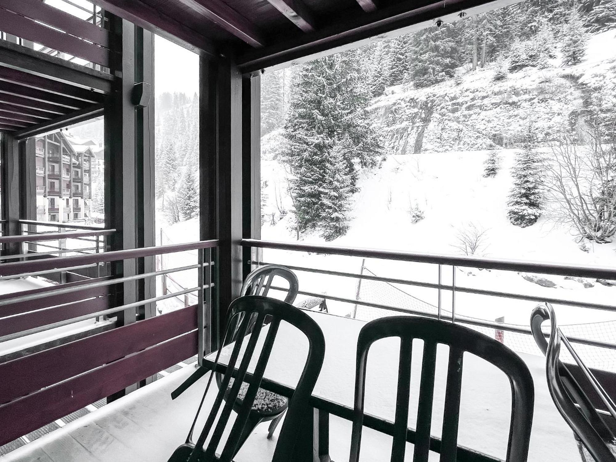 Large one-bedroom apartment, wheelchair adapted, Les Terrasses d'Eos Flaine Buitenkant foto