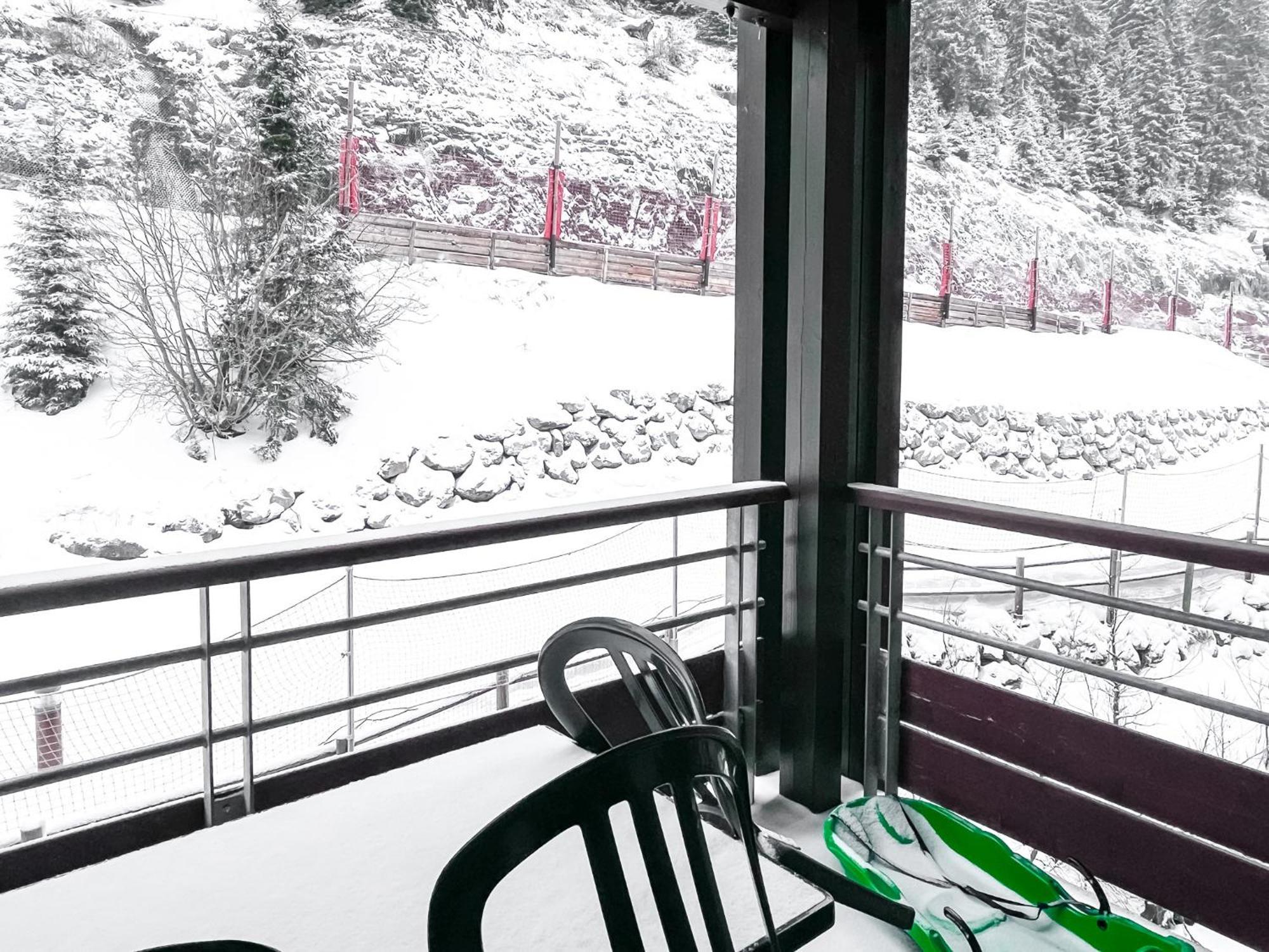 Large one-bedroom apartment, wheelchair adapted, Les Terrasses d'Eos Flaine Buitenkant foto