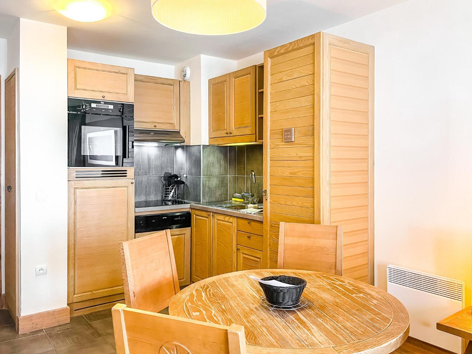 Large one-bedroom apartment, wheelchair adapted, Les Terrasses d'Eos Flaine Buitenkant foto