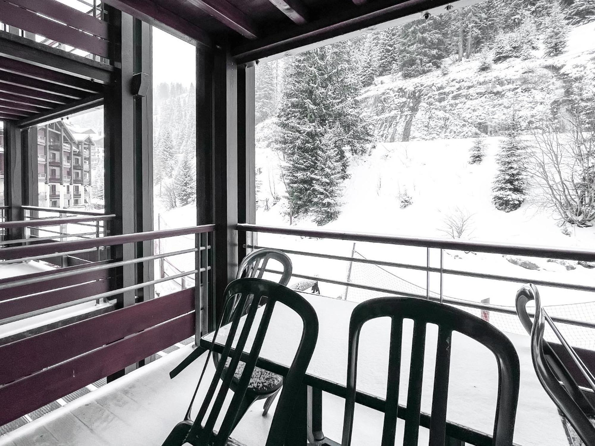 Large one-bedroom apartment, wheelchair adapted, Les Terrasses d'Eos Flaine Buitenkant foto