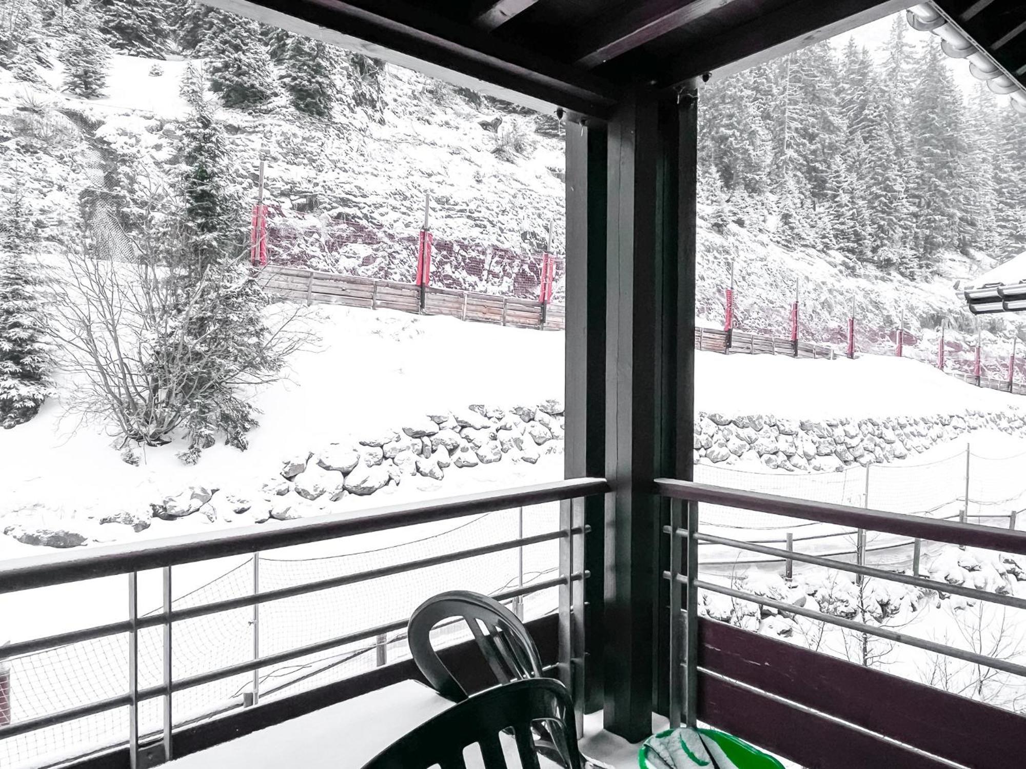 Large one-bedroom apartment, wheelchair adapted, Les Terrasses d'Eos Flaine Buitenkant foto
