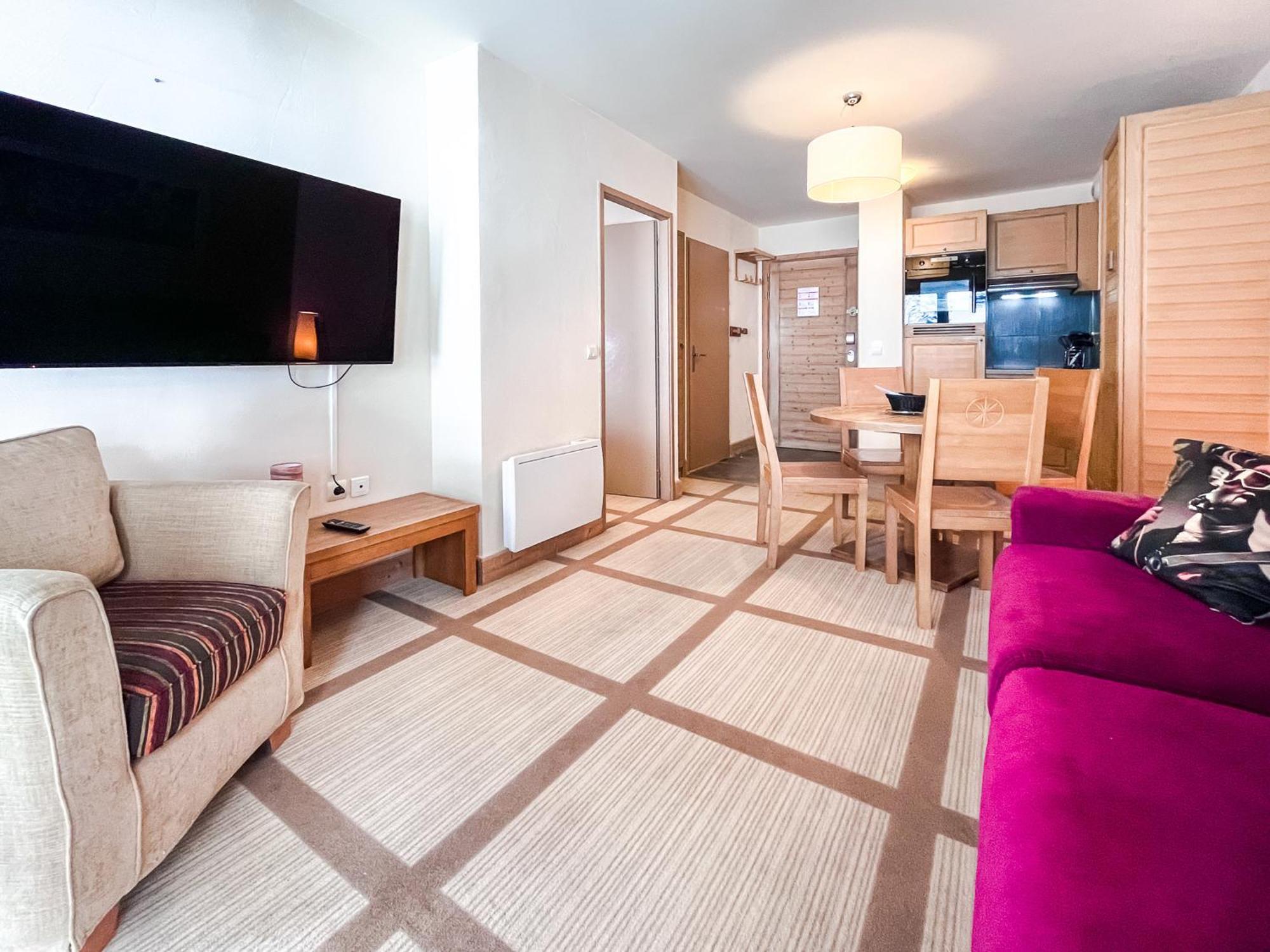 Large one-bedroom apartment, wheelchair adapted, Les Terrasses d'Eos Flaine Buitenkant foto