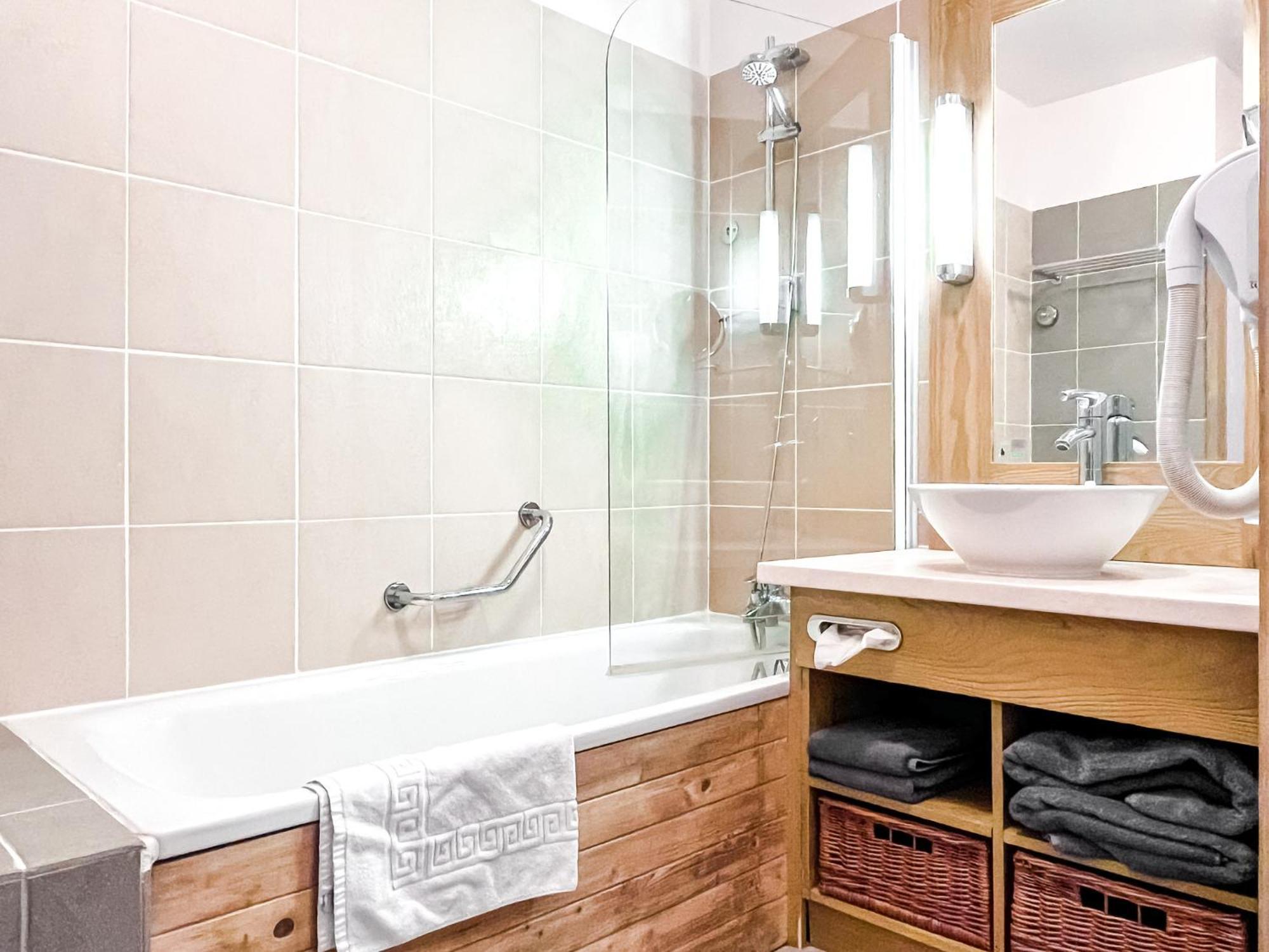Large one-bedroom apartment, wheelchair adapted, Les Terrasses d'Eos Flaine Buitenkant foto