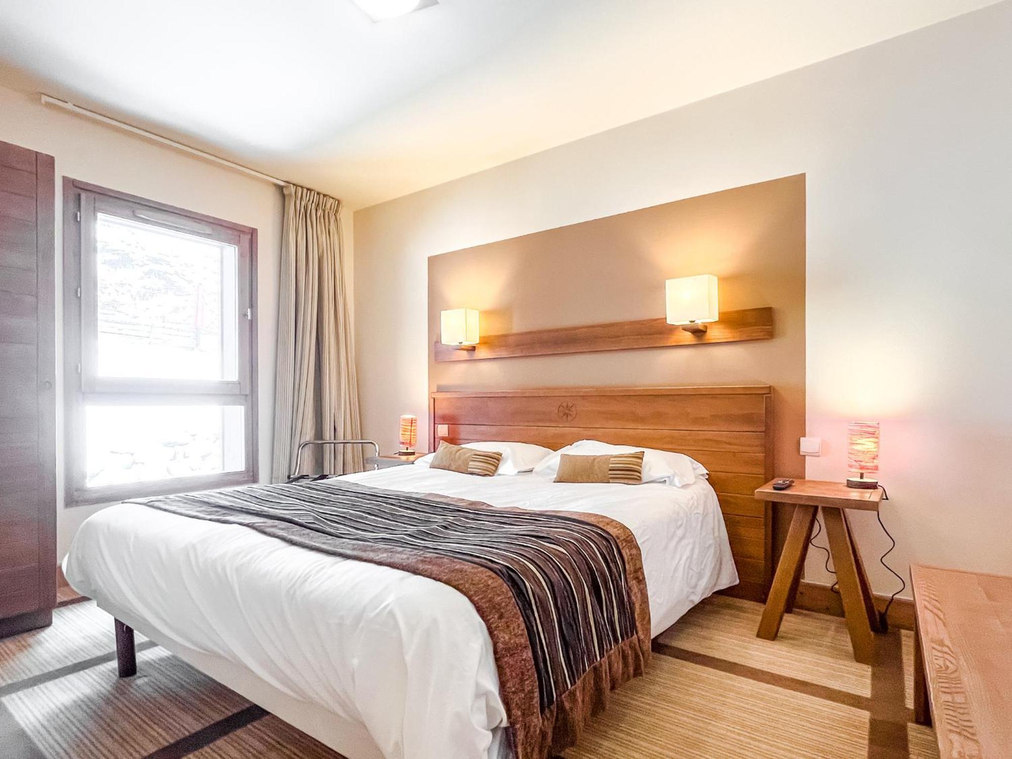 Large one-bedroom apartment, wheelchair adapted, Les Terrasses d'Eos Flaine Buitenkant foto