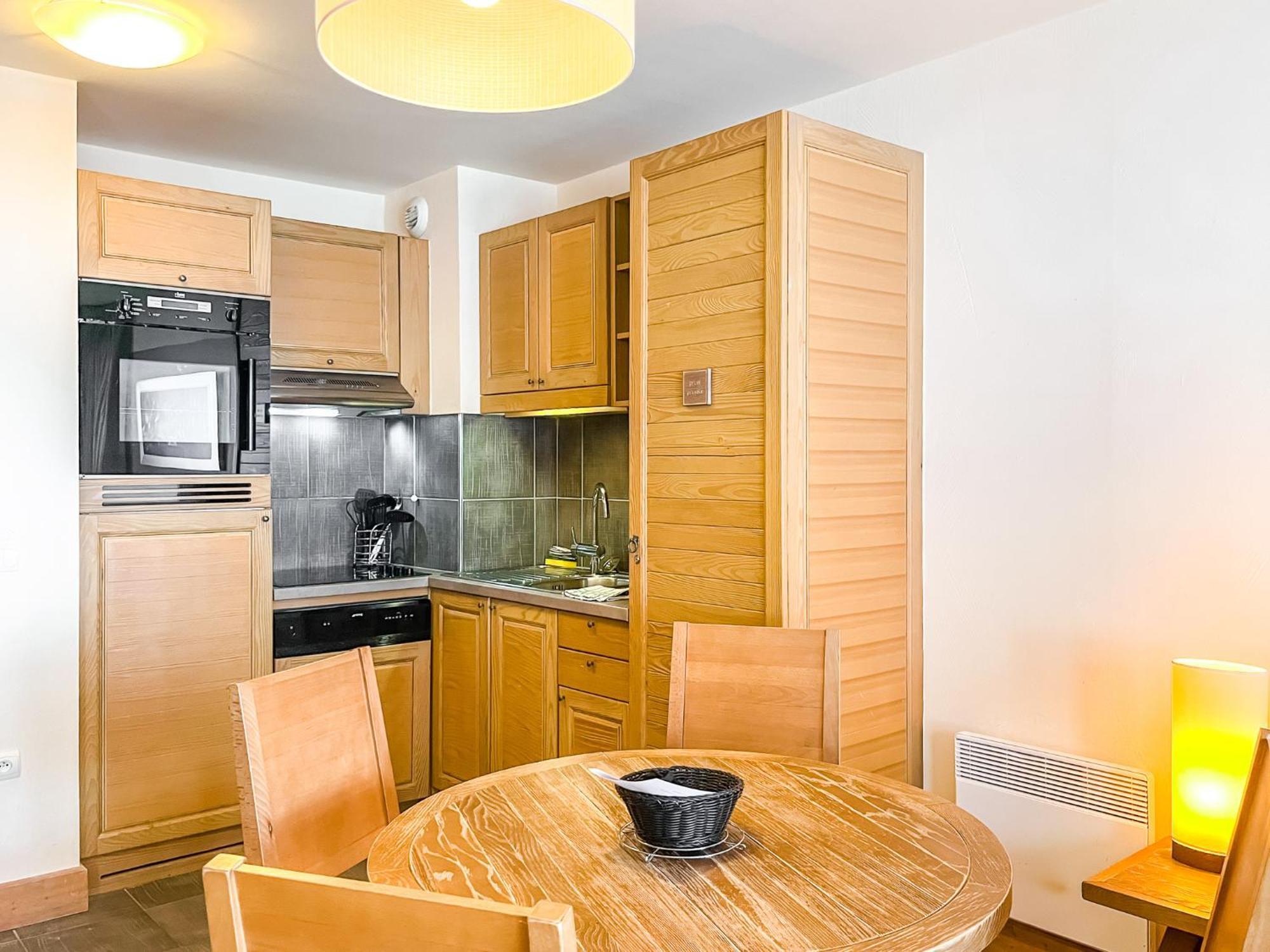 Large one-bedroom apartment, wheelchair adapted, Les Terrasses d'Eos Flaine Buitenkant foto