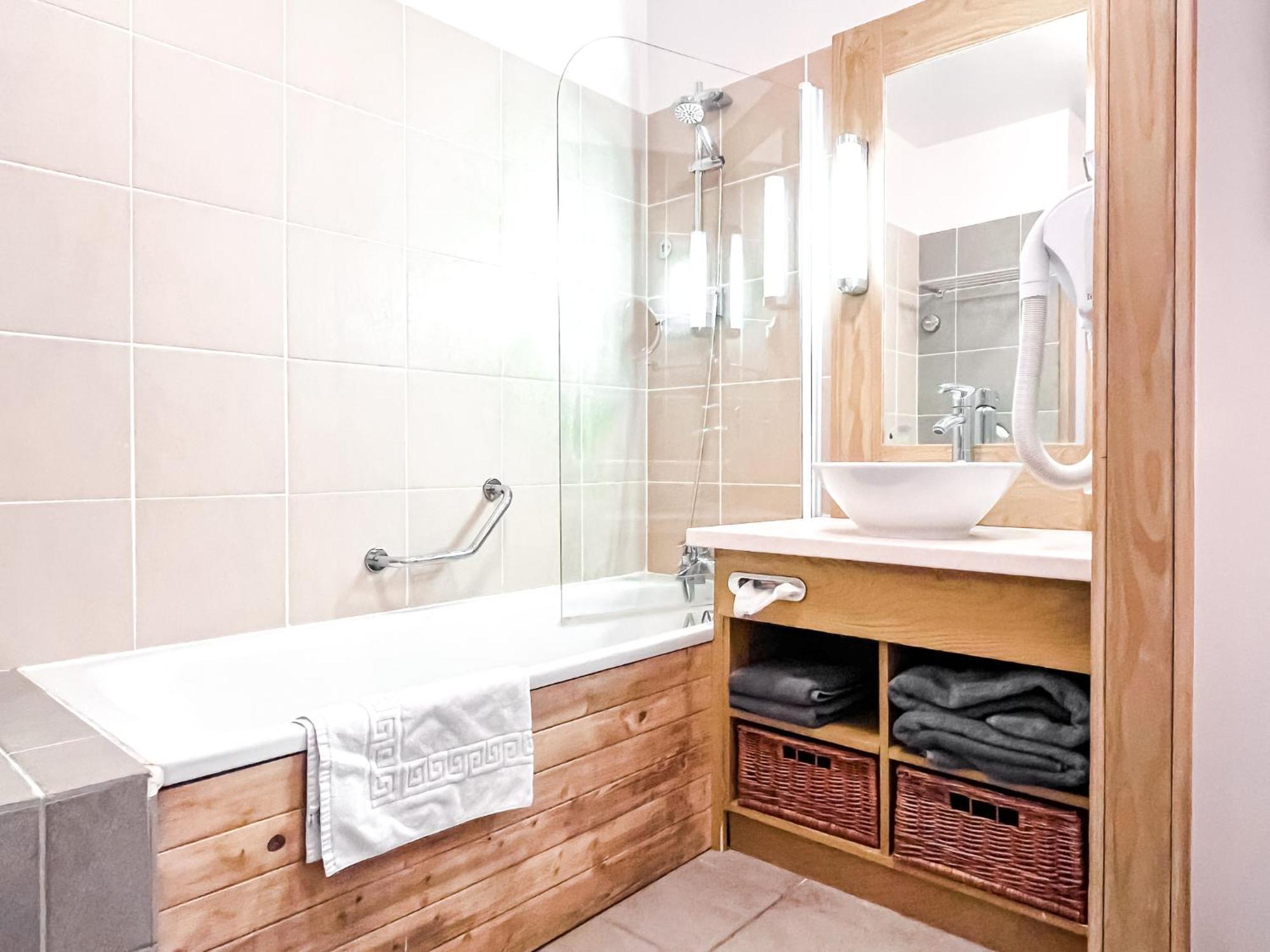 Large one-bedroom apartment, wheelchair adapted, Les Terrasses d'Eos Flaine Buitenkant foto