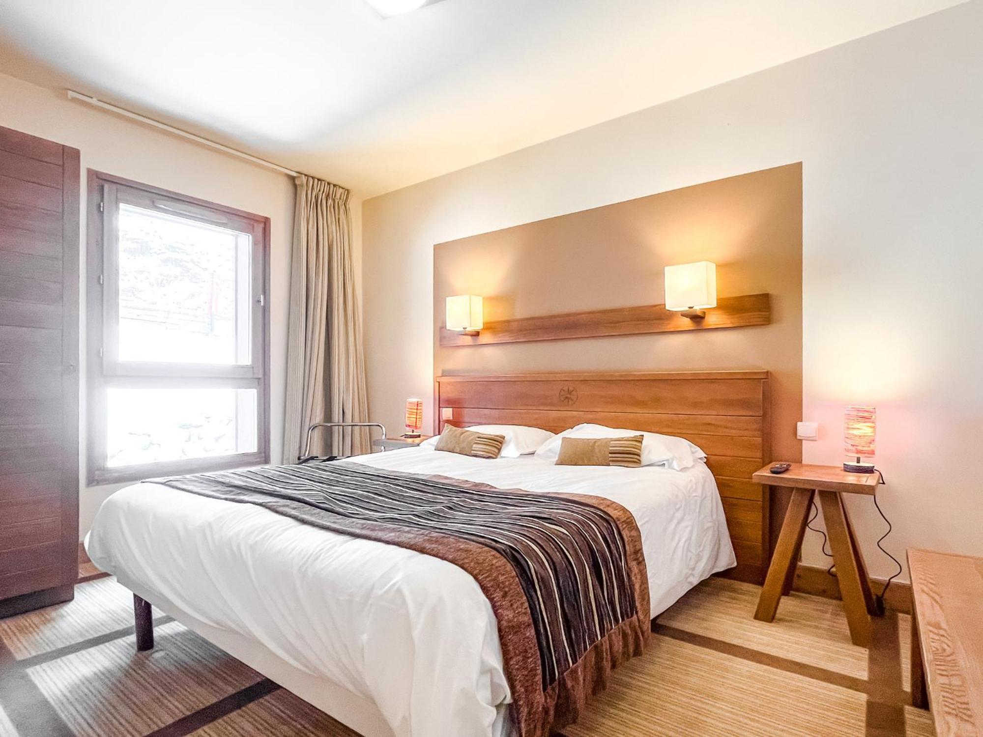 Large one-bedroom apartment, wheelchair adapted, Les Terrasses d'Eos Flaine Buitenkant foto