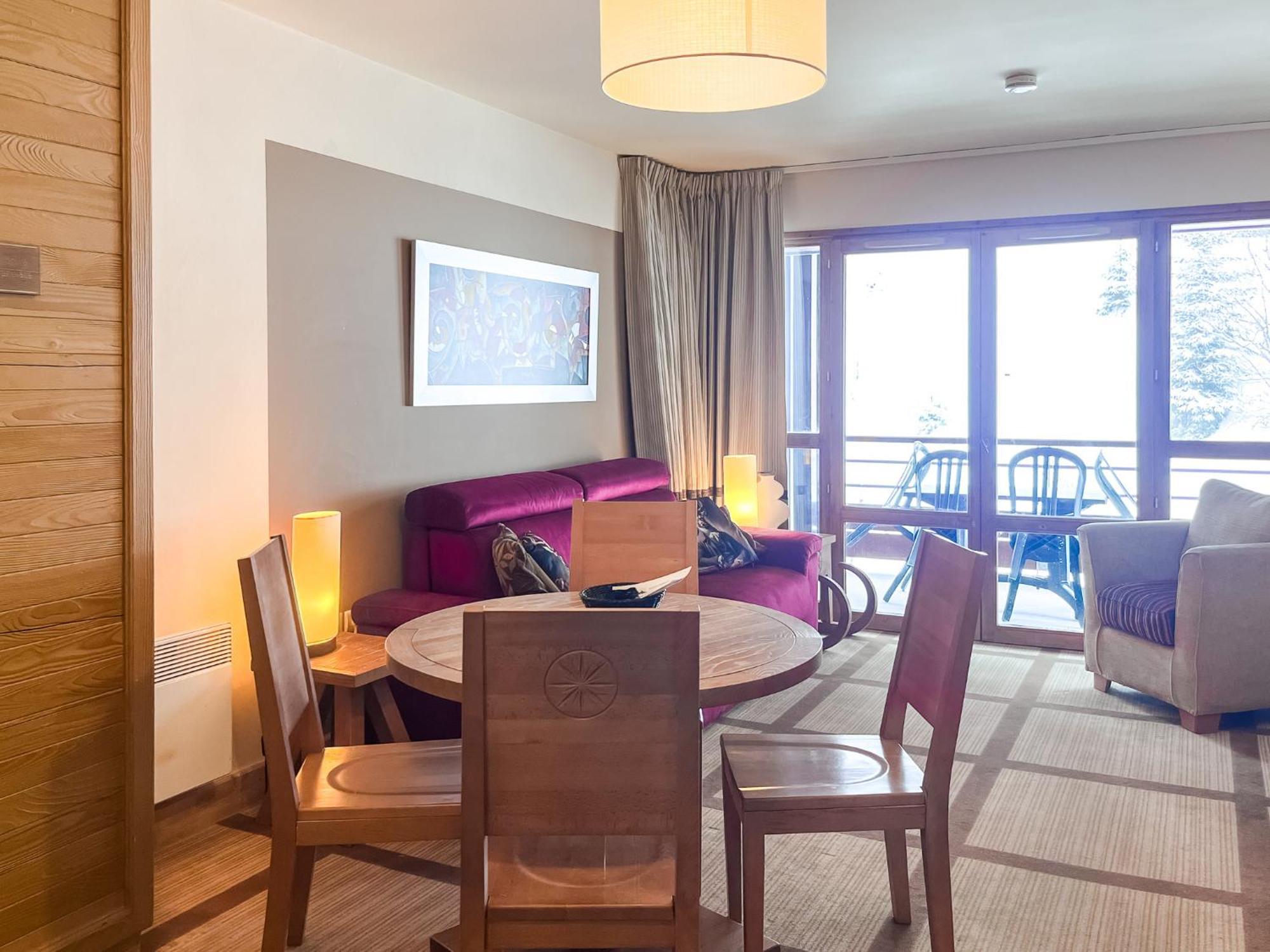 Large one-bedroom apartment, wheelchair adapted, Les Terrasses d'Eos Flaine Buitenkant foto