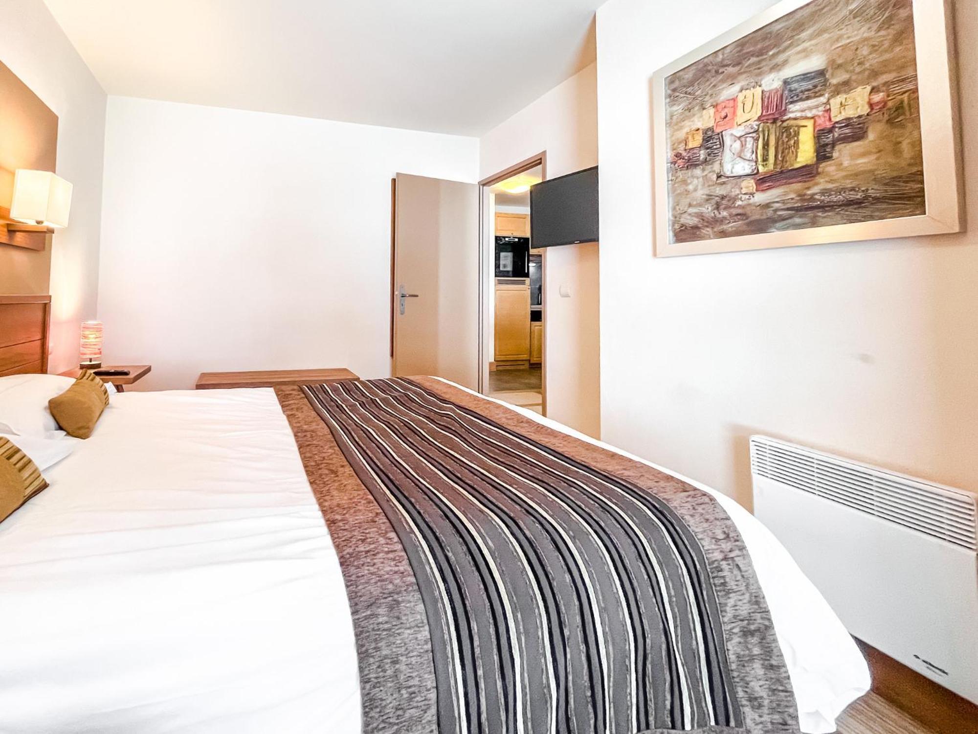 Large one-bedroom apartment, wheelchair adapted, Les Terrasses d'Eos Flaine Buitenkant foto