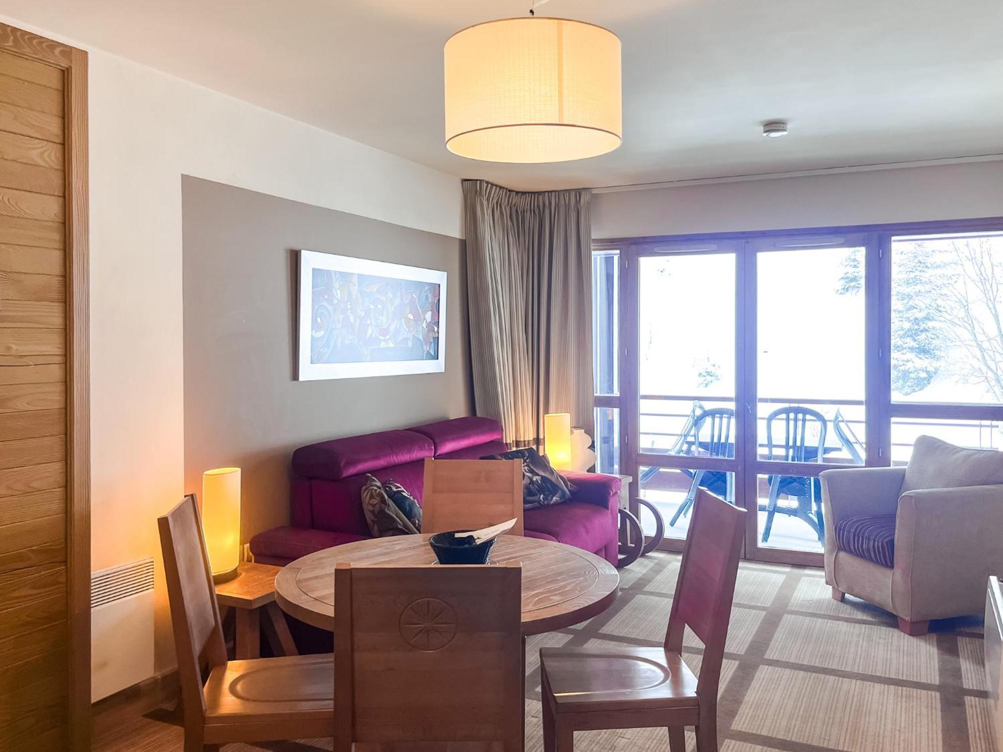 Large one-bedroom apartment, wheelchair adapted, Les Terrasses d'Eos Flaine Buitenkant foto